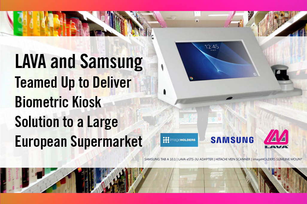Biometric Samsung Tablet Kiosk