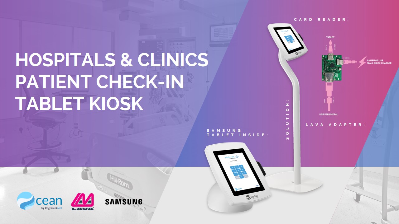 patient check-in tablet kiosk