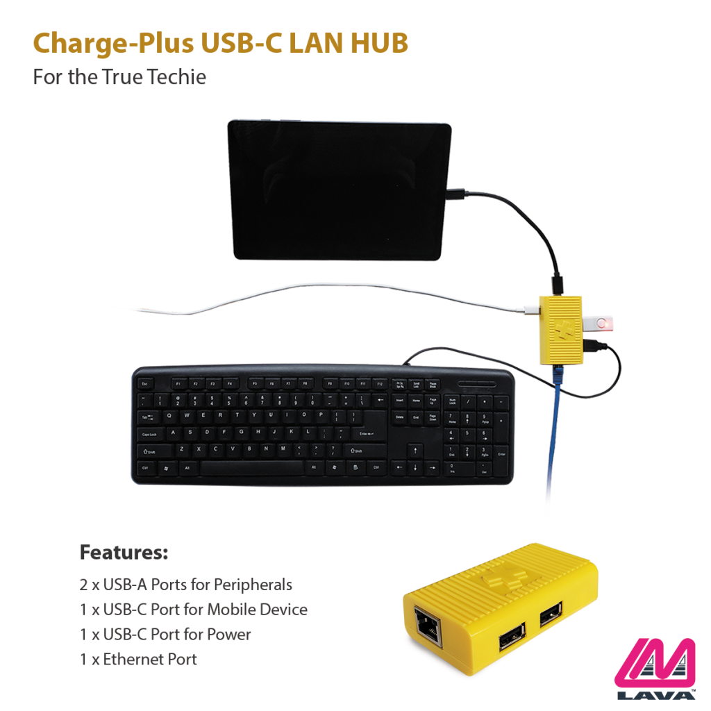 Charge-Plus LAN HUB
