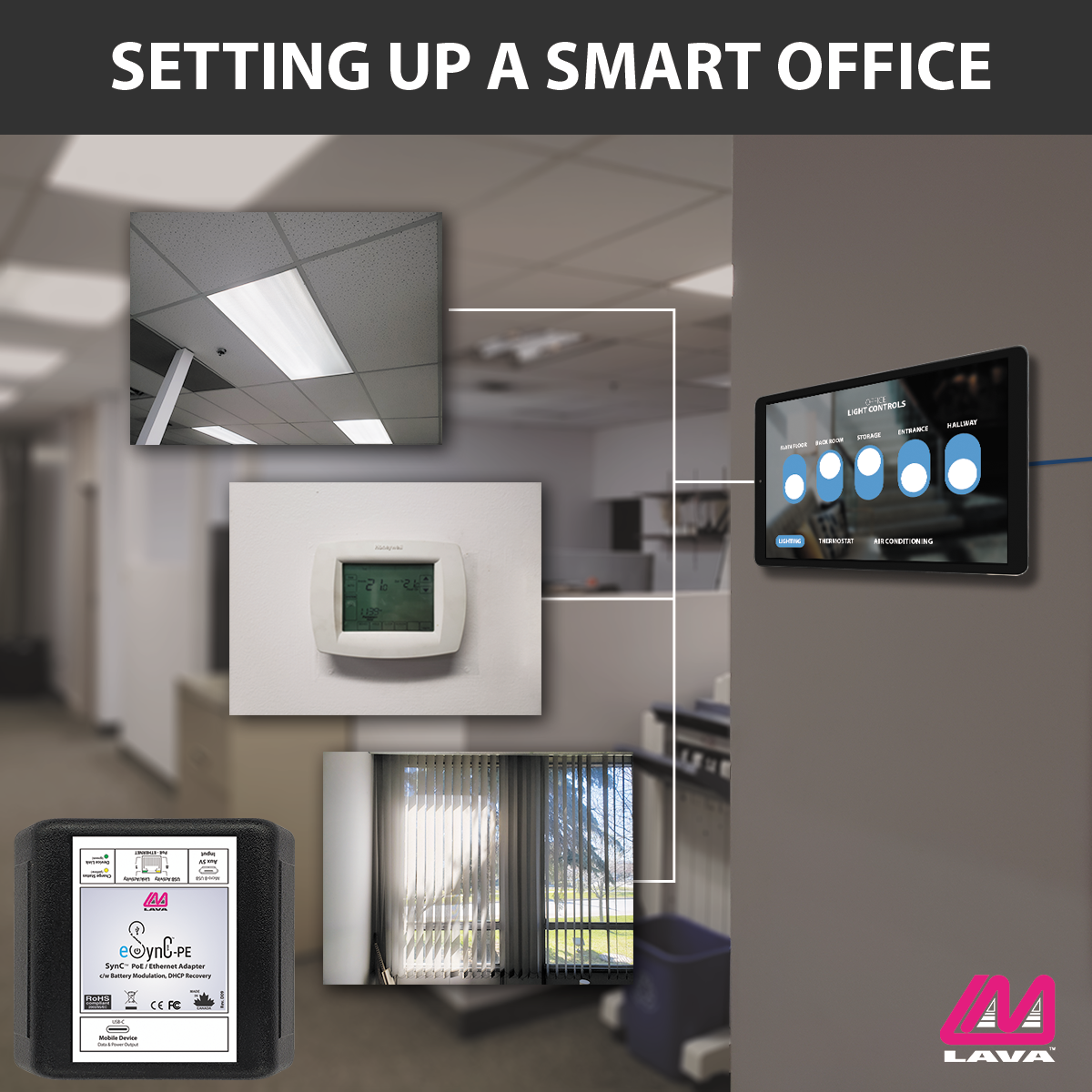 Smart Office setup with eSynC PE